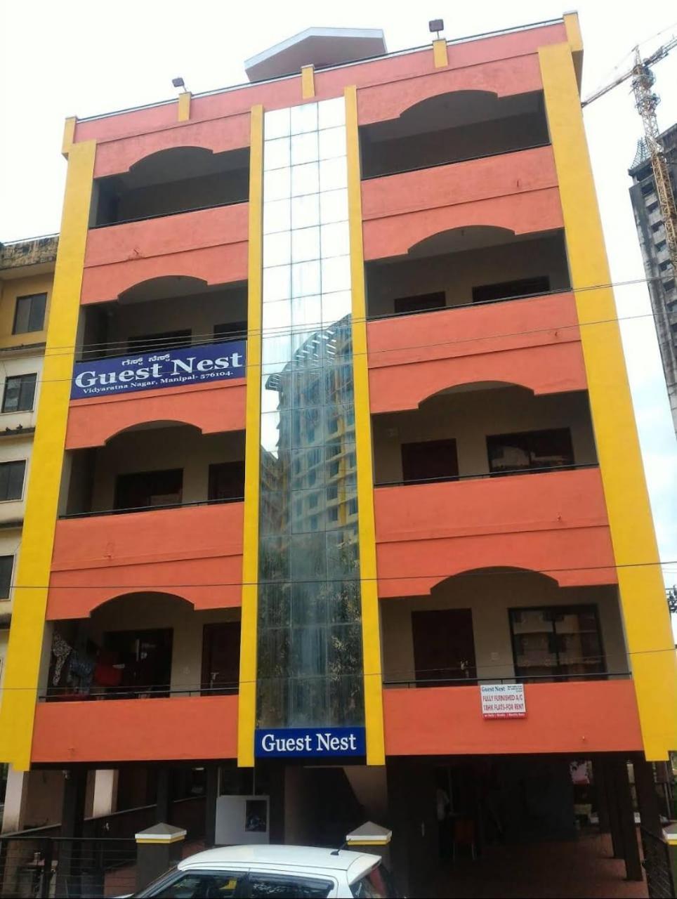 ホテル Guest Nest マニパル エクステリア 写真